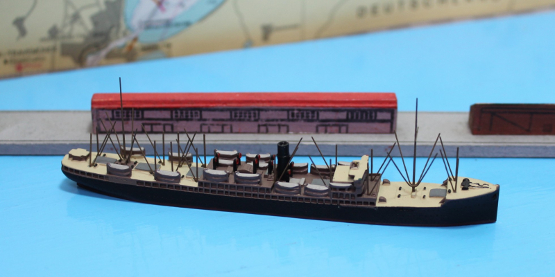 Passenger freighter "Ballarat" (1 p.) UK 1921 Colonia COL 25